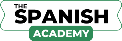 The Spanish Academy - Logo Letters White 2x